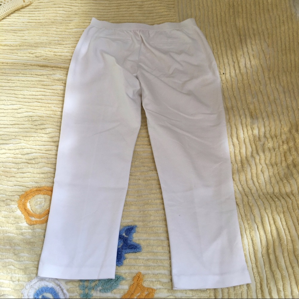 Joe Fresh White Ankle Pants